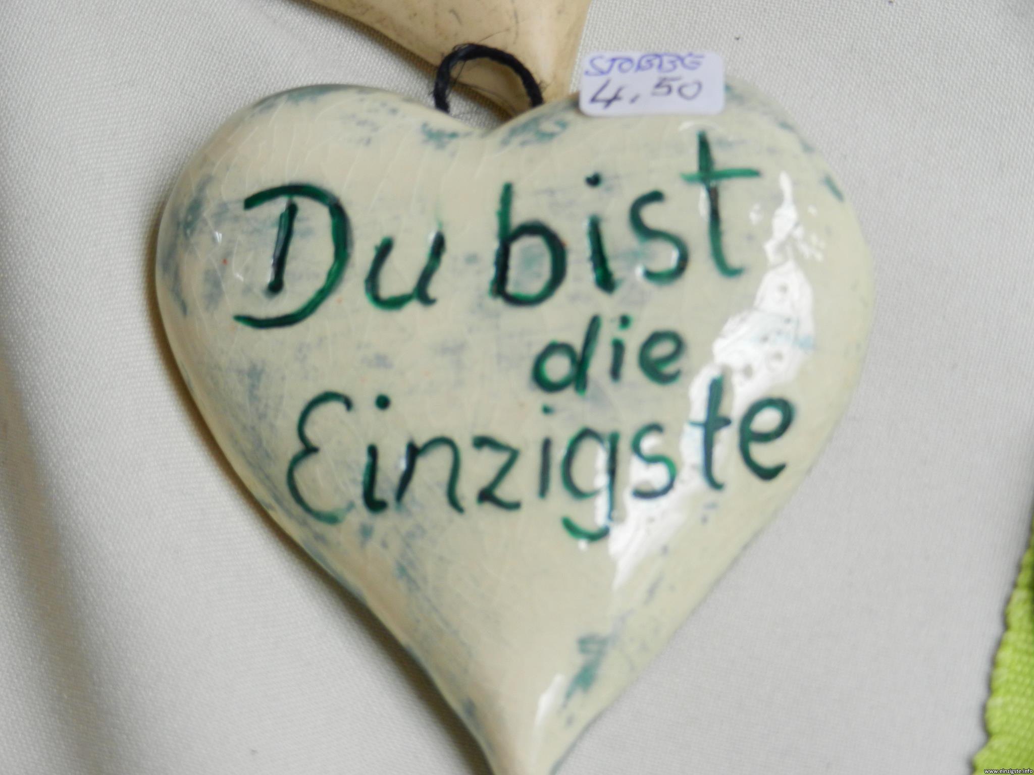 Du bist die Einzigste Herz