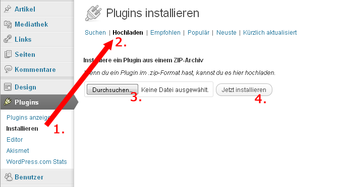 Plugin-Installation