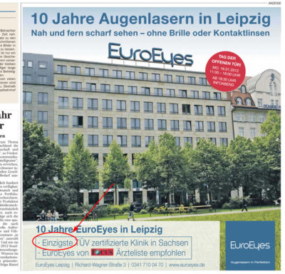 einzigste Laserklinik